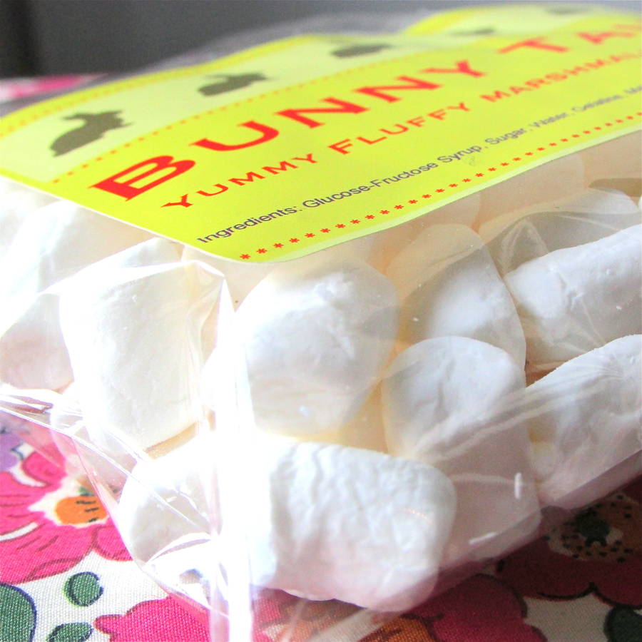 easter bunny tails marshmallow treat by edamay