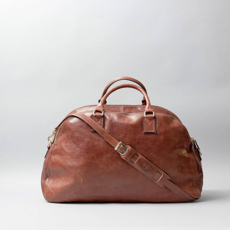 leather luggage for women