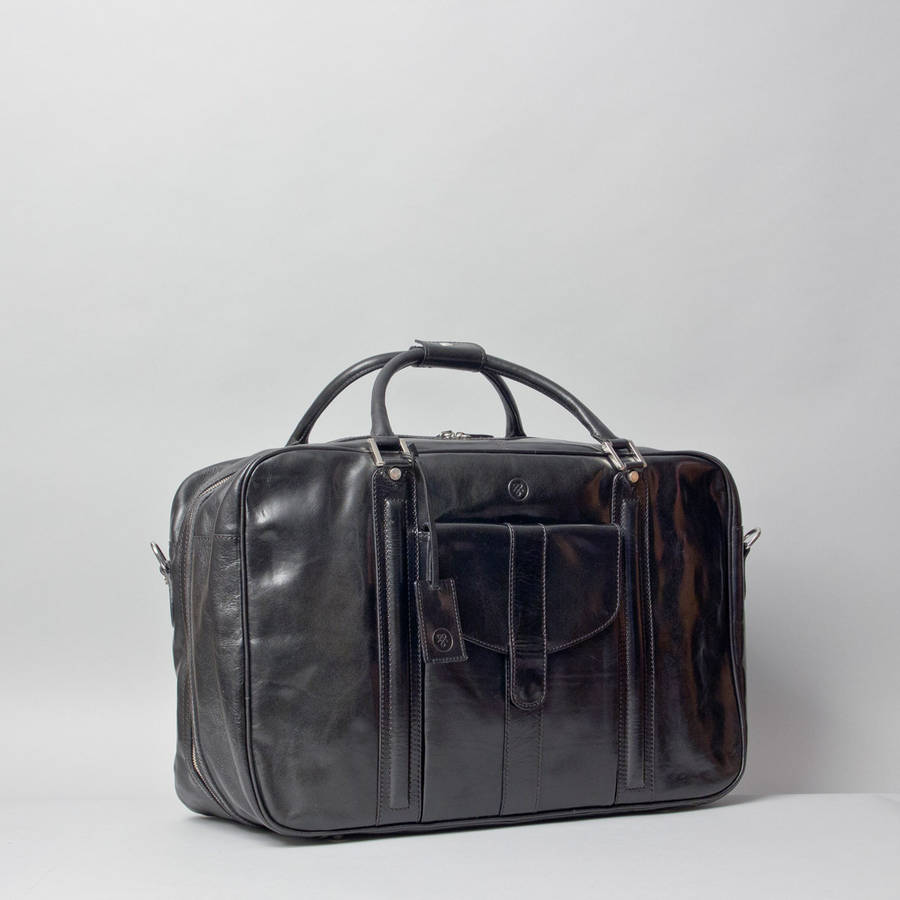 the finest italian men's leather suitcase. 'maurizio' by maxwell scott