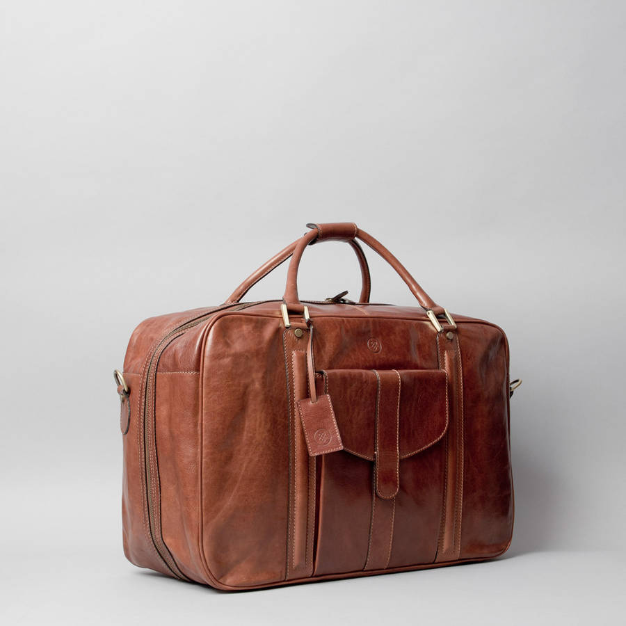 the finest italian men's leather suitcase. 'maurizio' by maxwell scott