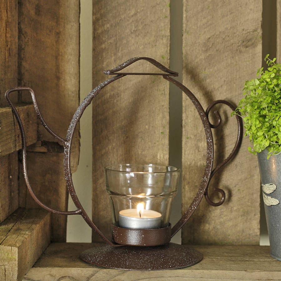 little teapot tea light holder by ella james