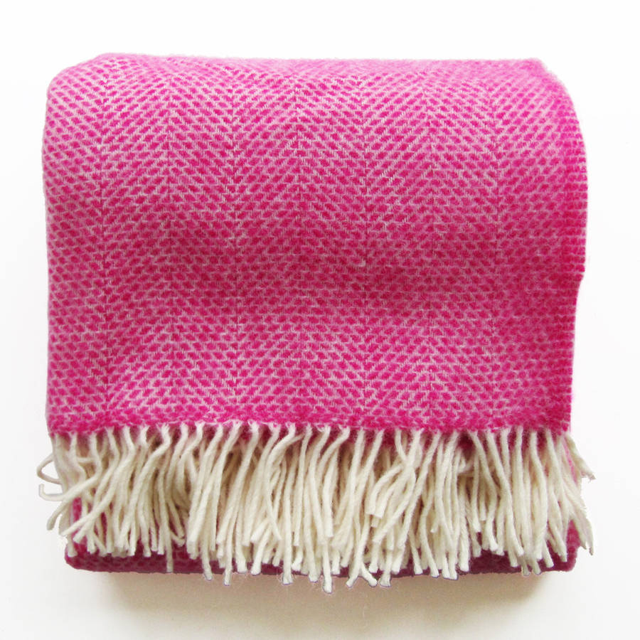 mosaic wool throw by ville et campagne