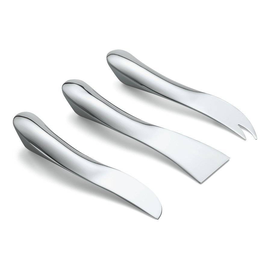 modern home cheese knife set by davidlouis design