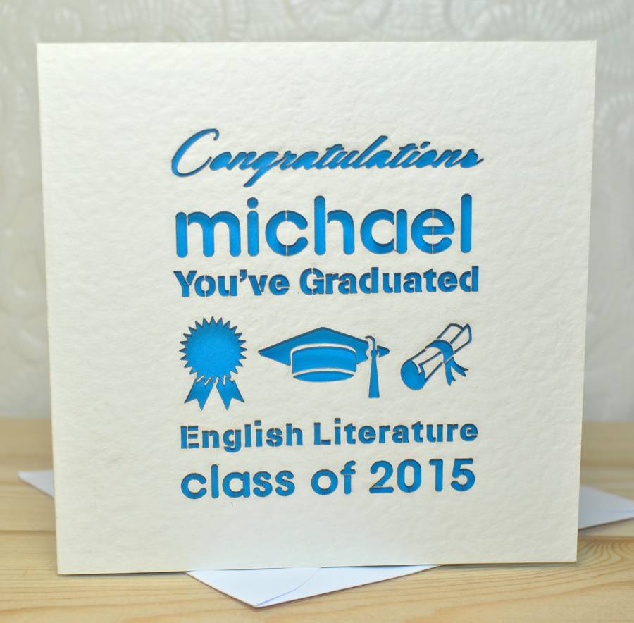 Personalised Laser Cut You've Graduated Card By Sweet Pea Design ...