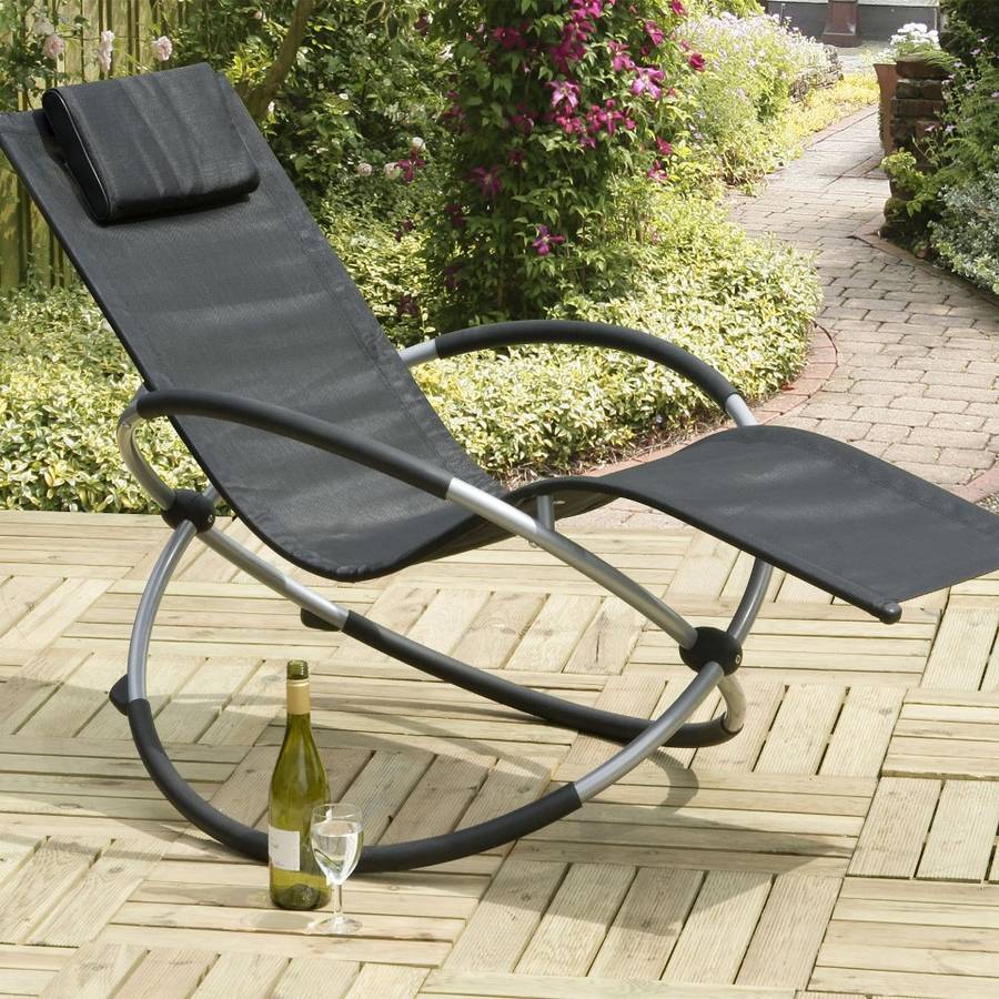 orbit garden recliner by garden selections