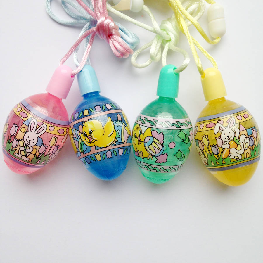 set of four easter egg bubbles by little lulubel