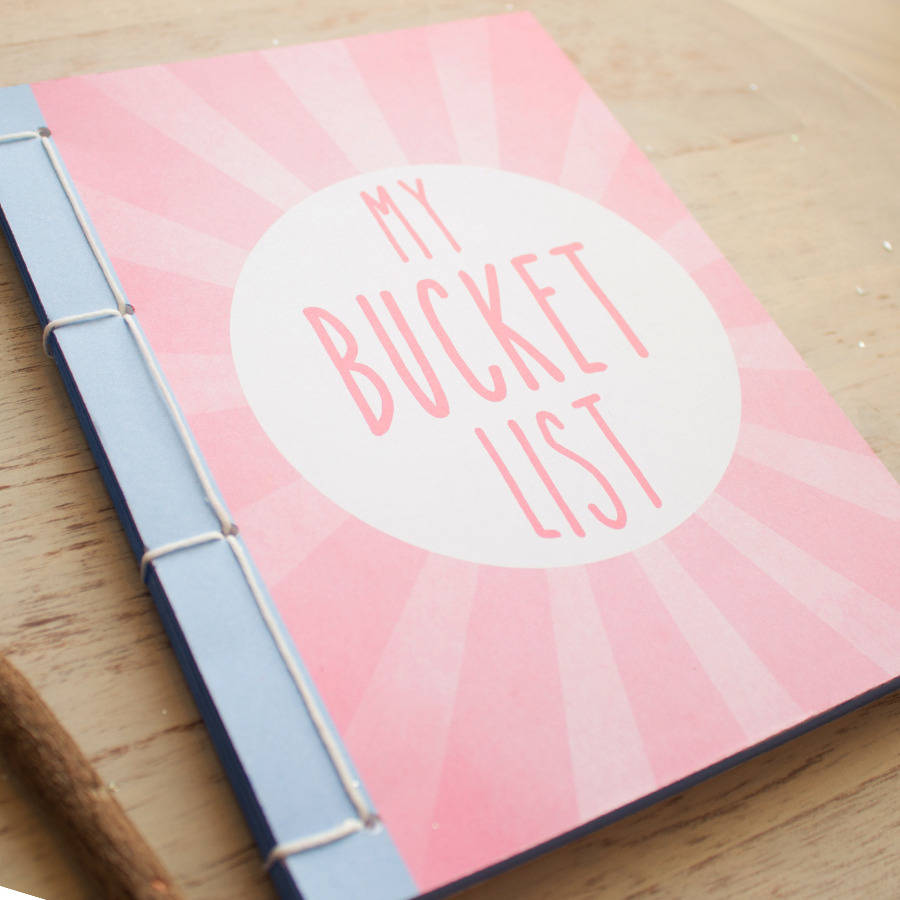 'bucket list' notebook by chubbawuck