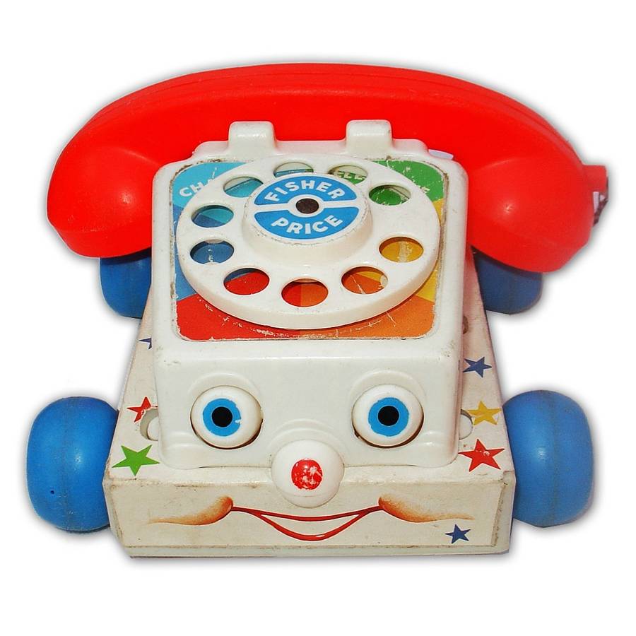 old telephone toy