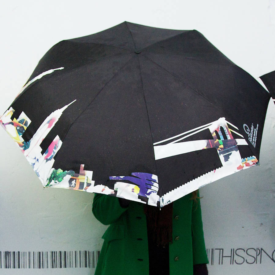 colour changing new york skyline umbrella by squid
