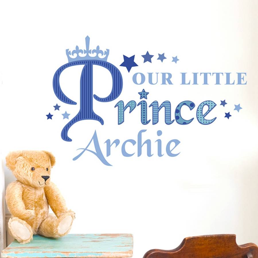 personalised princess wall art by jonny's sister