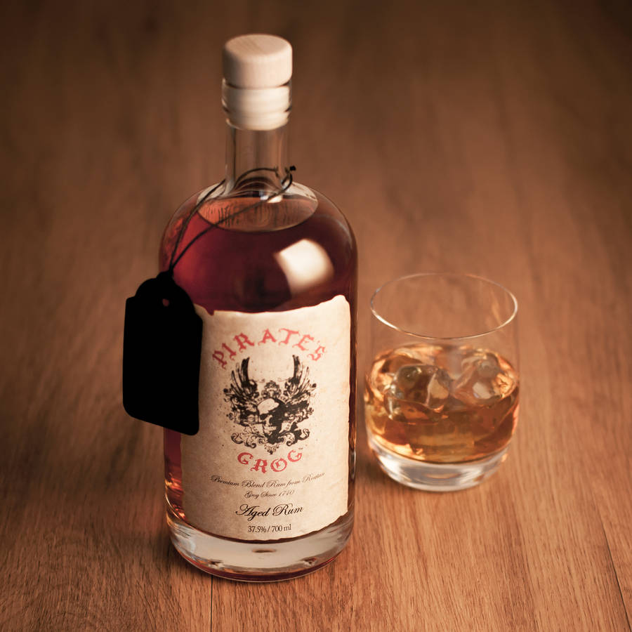 five year aged honduran rum by pirate's grog rum