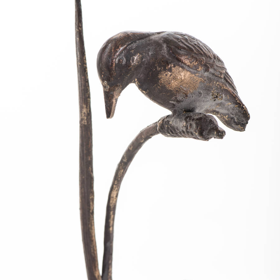 kingfisher sculpture by the new eden