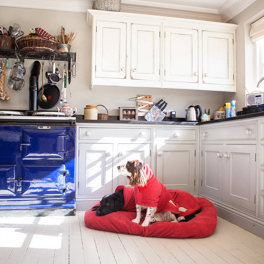 fitted dog bed cover by ruff and tumble