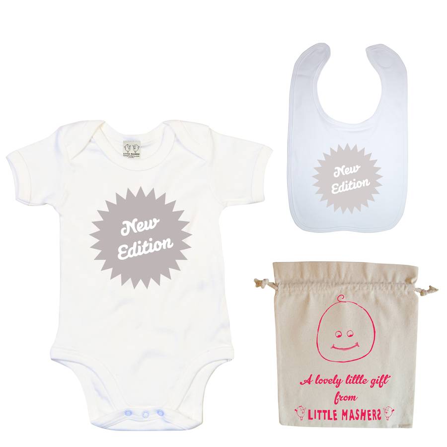baby shower / change bag with optional giftset by little mashers