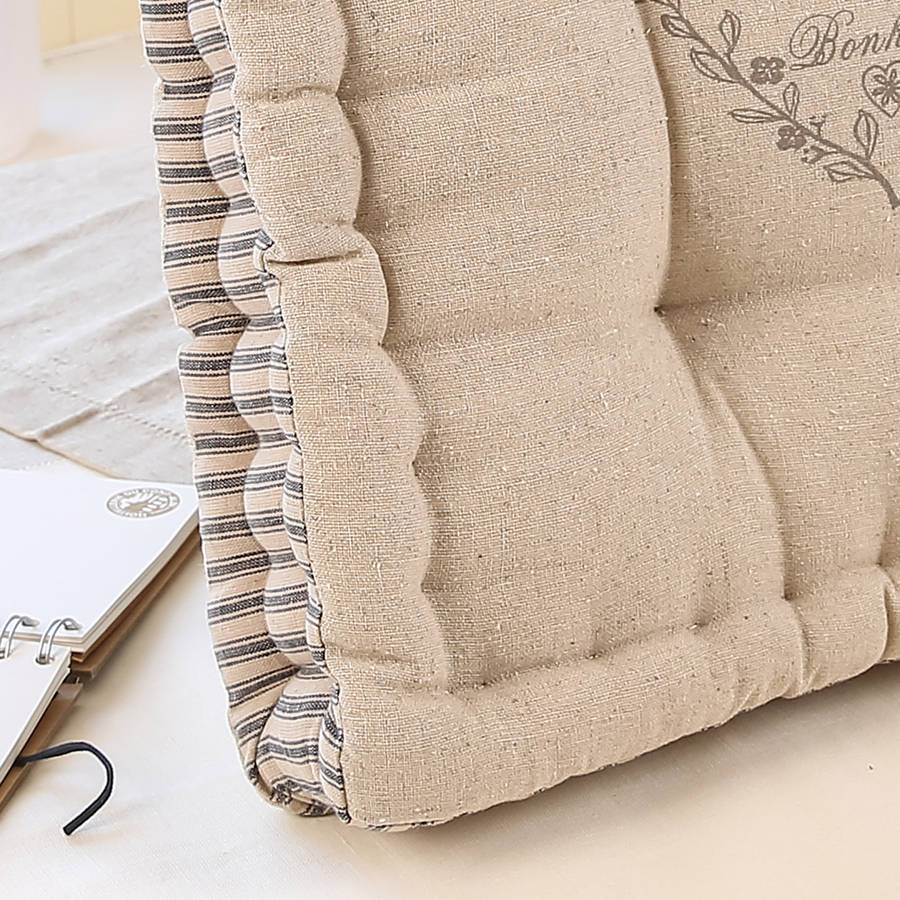 french maison seat cushion by dibor