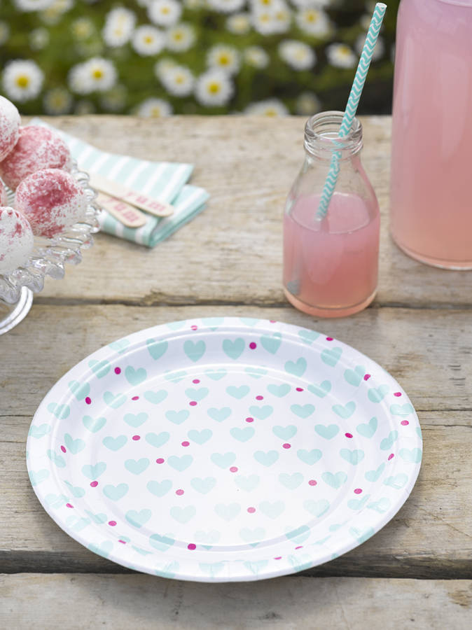 party decoration and tableware set by rastall and daughters