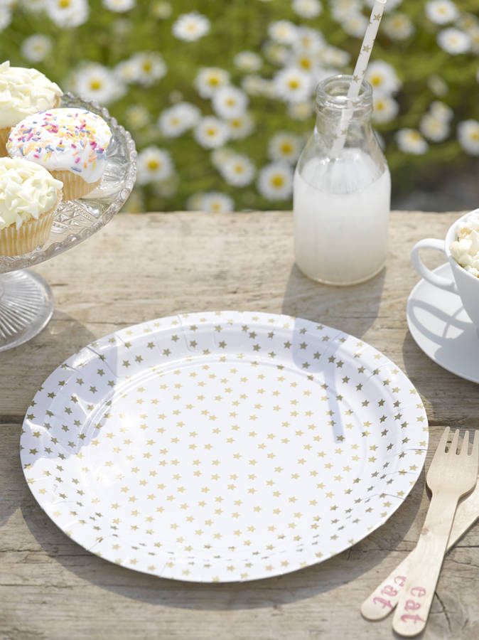 party decoration and tableware set by rastall and daughters