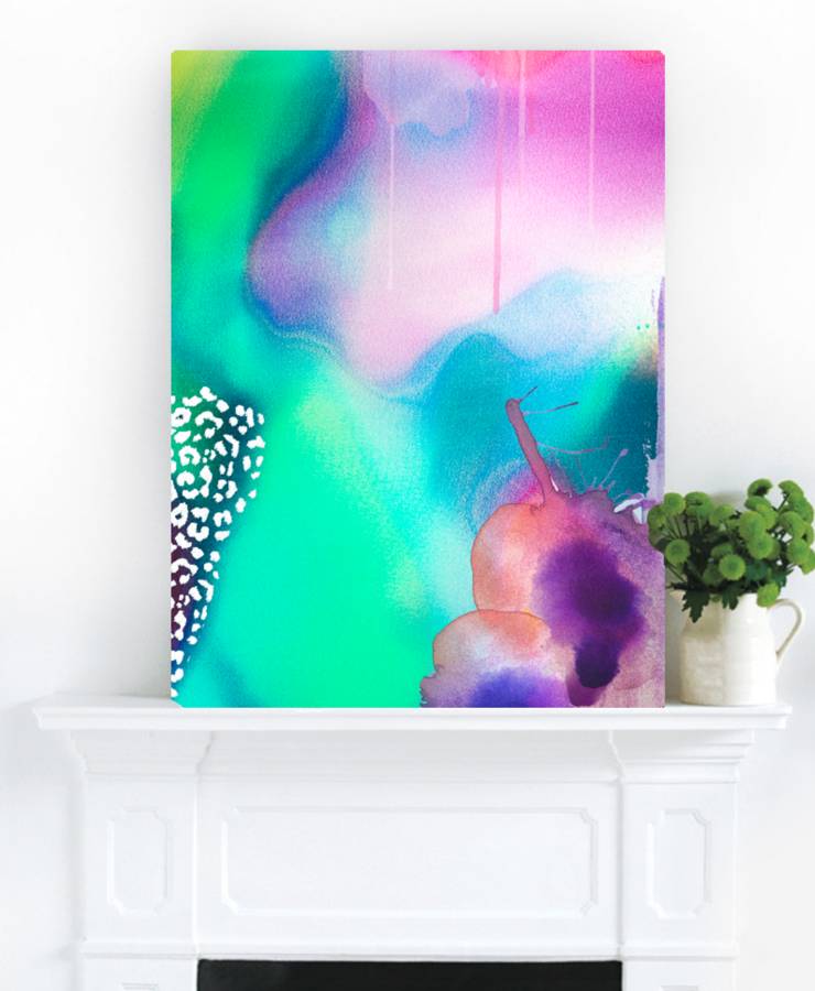 liquid, canvas art by palm valley
