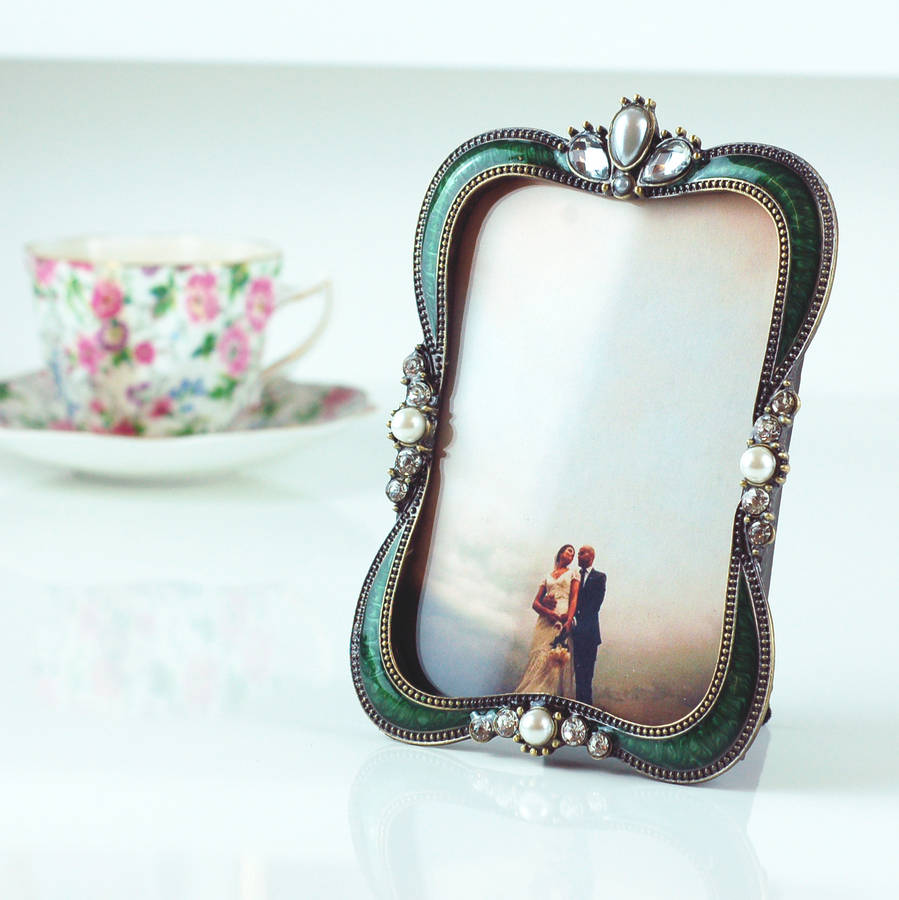 vintage luxury ornate wedding photo frame by made with love designs ltd