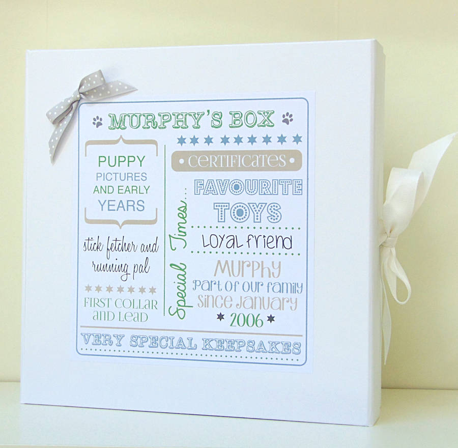 pet keepsake box by little bird designs