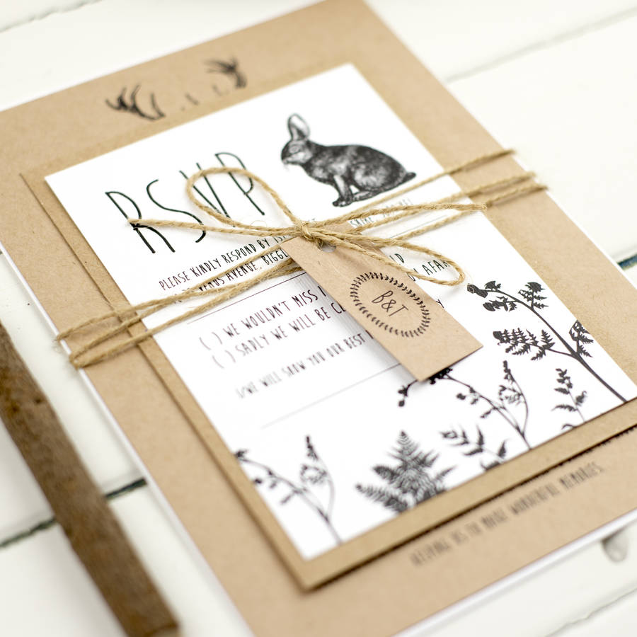 Enchanted Forest Invitation Ideas