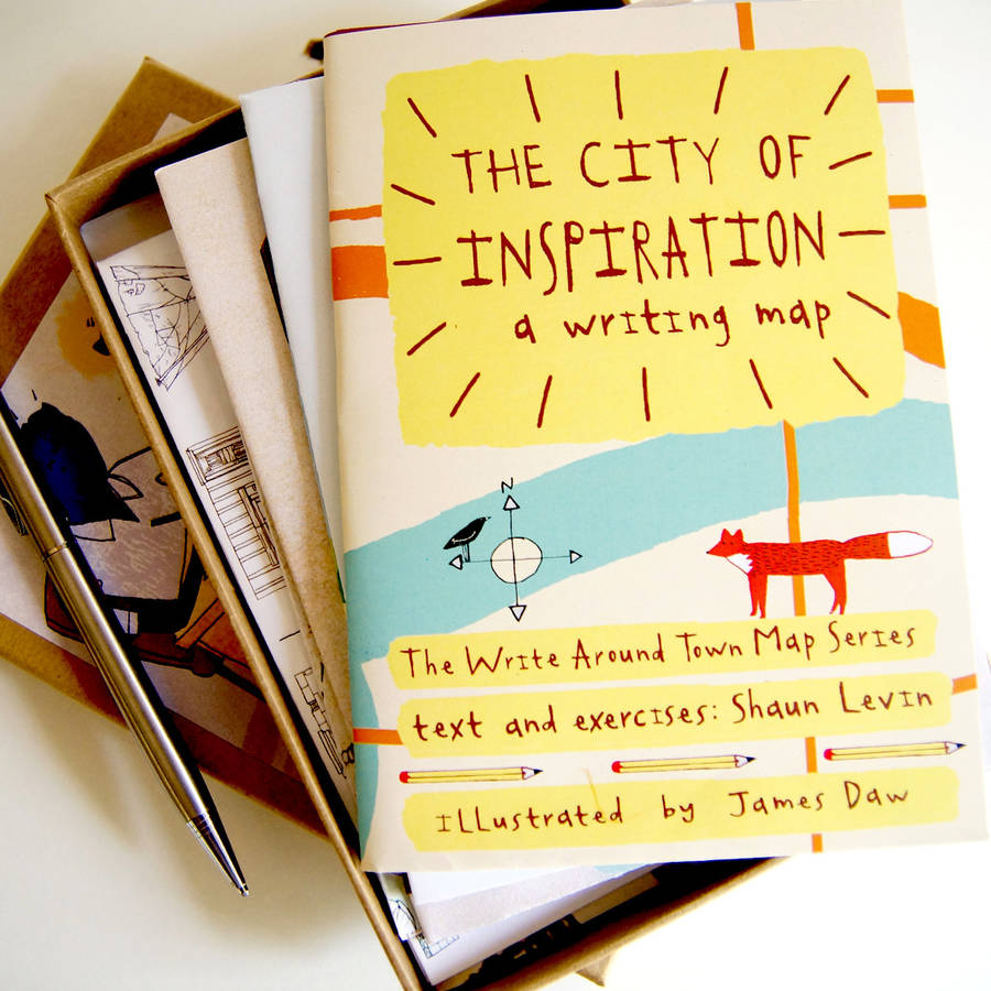 writing prompts maps box set by writing maps | notonthehighstreet.com
