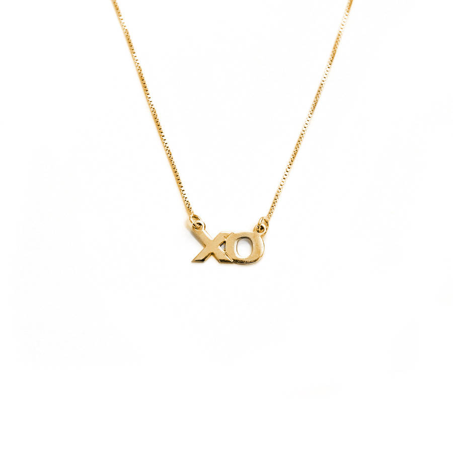 xo necklace by anna lou of london
