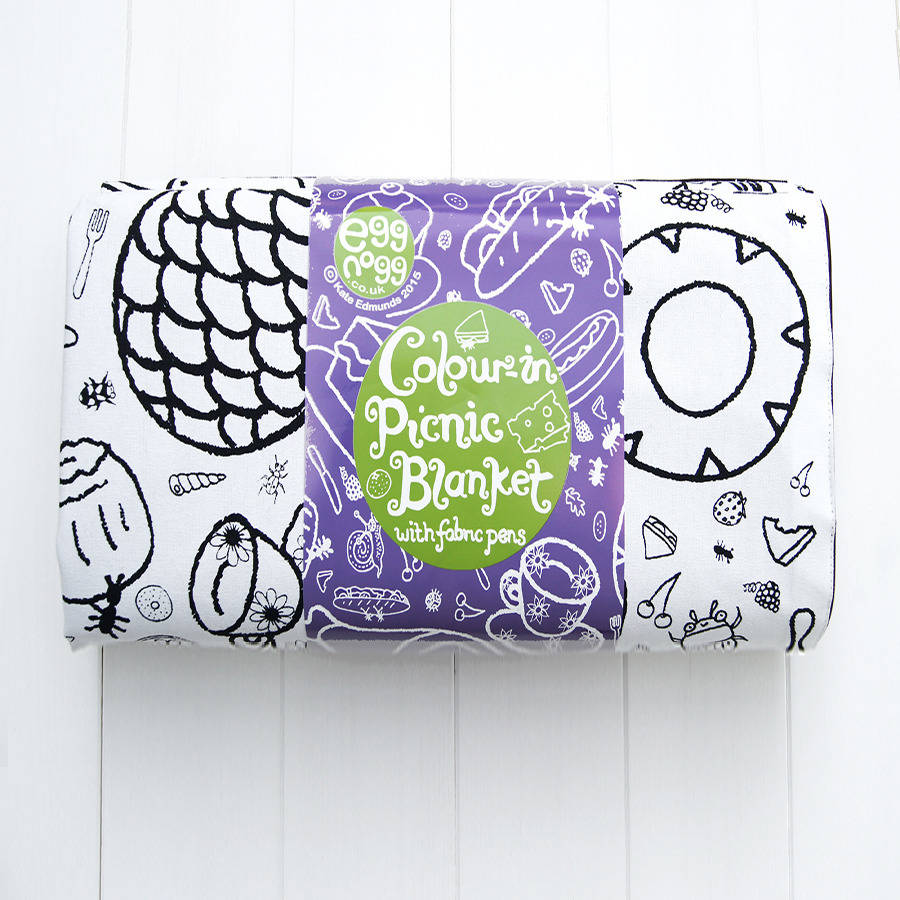 Colour In Picnic Blanket