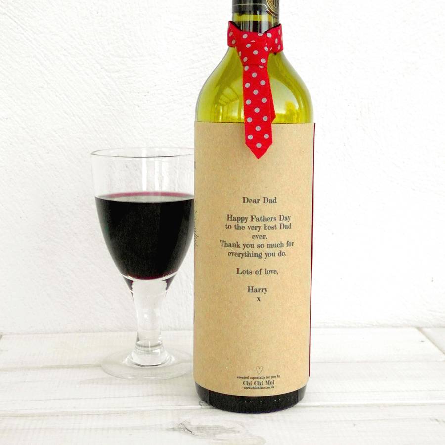 a toast to you dad fathers day bottle card by chi chi moi