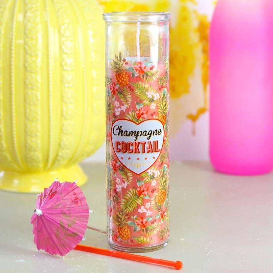 cocktail scented jar candles by lisa angel homeware & gifts