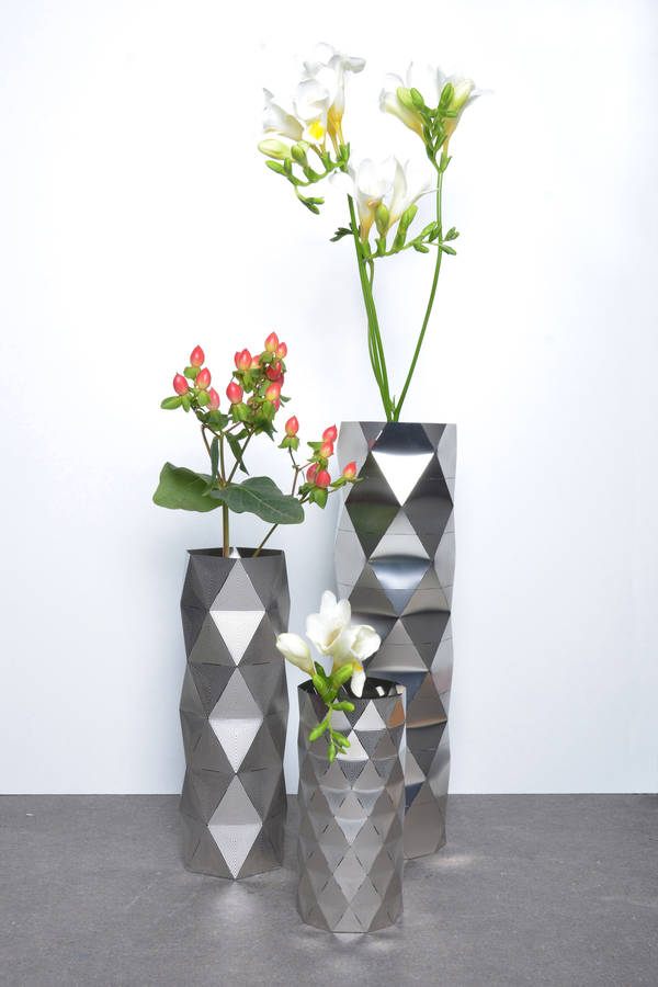 geometric vase by another studio