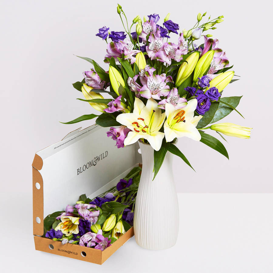 one year letterbox flower subscription by bloom & wild