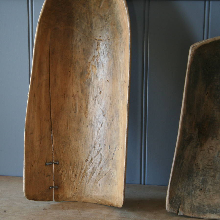 vintage wooden flour shovel by homestead store