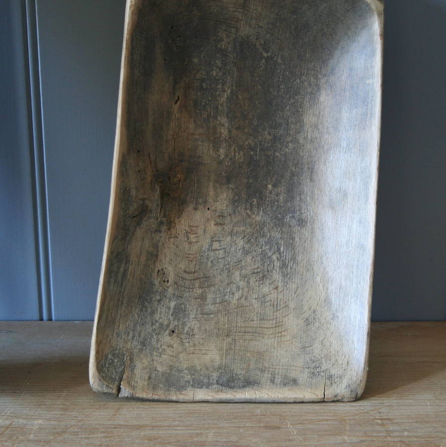 vintage wooden flour shovel by homestead store
