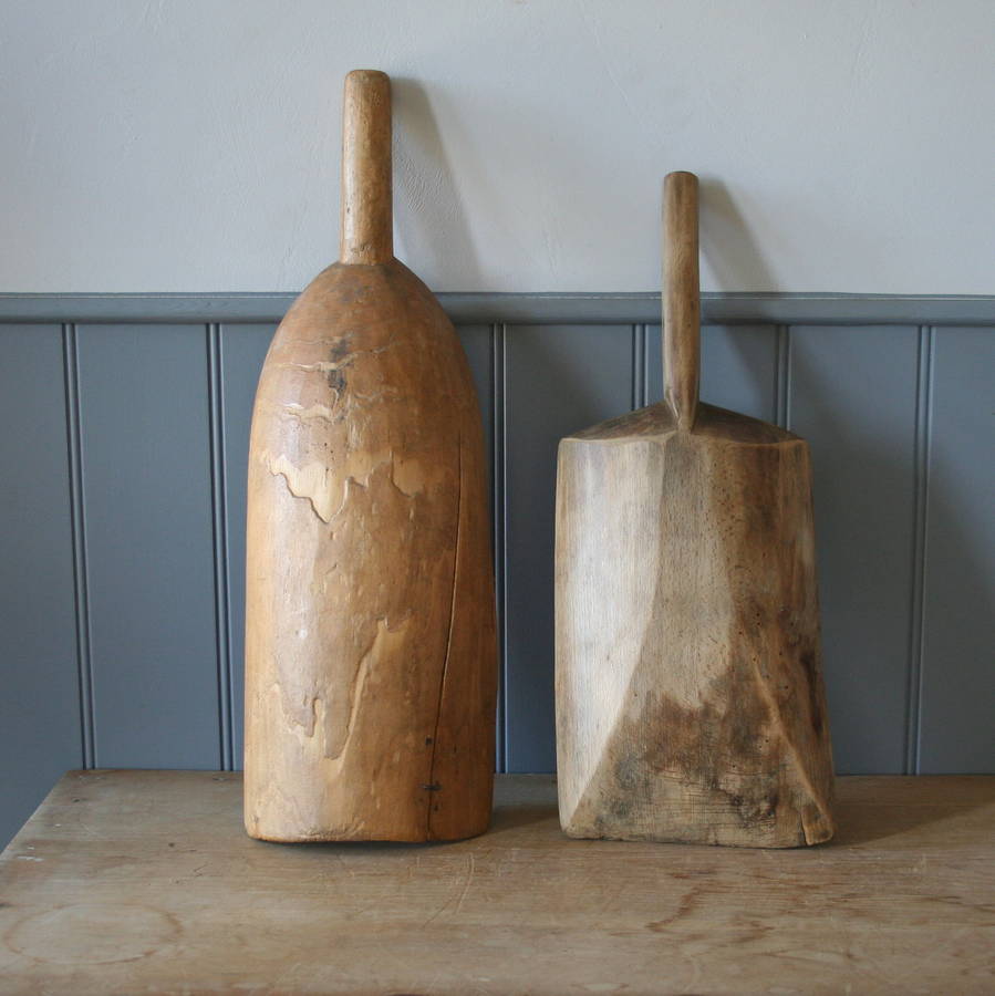 vintage wooden flour shovel by homestead store