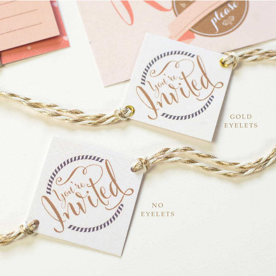 luxury wedding stationery kits by paperknots