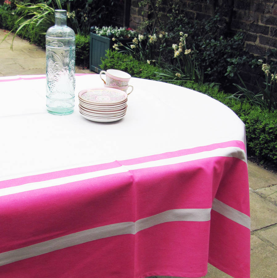 bistro tablecloth by ville et campagne | notonthehighstreet.com