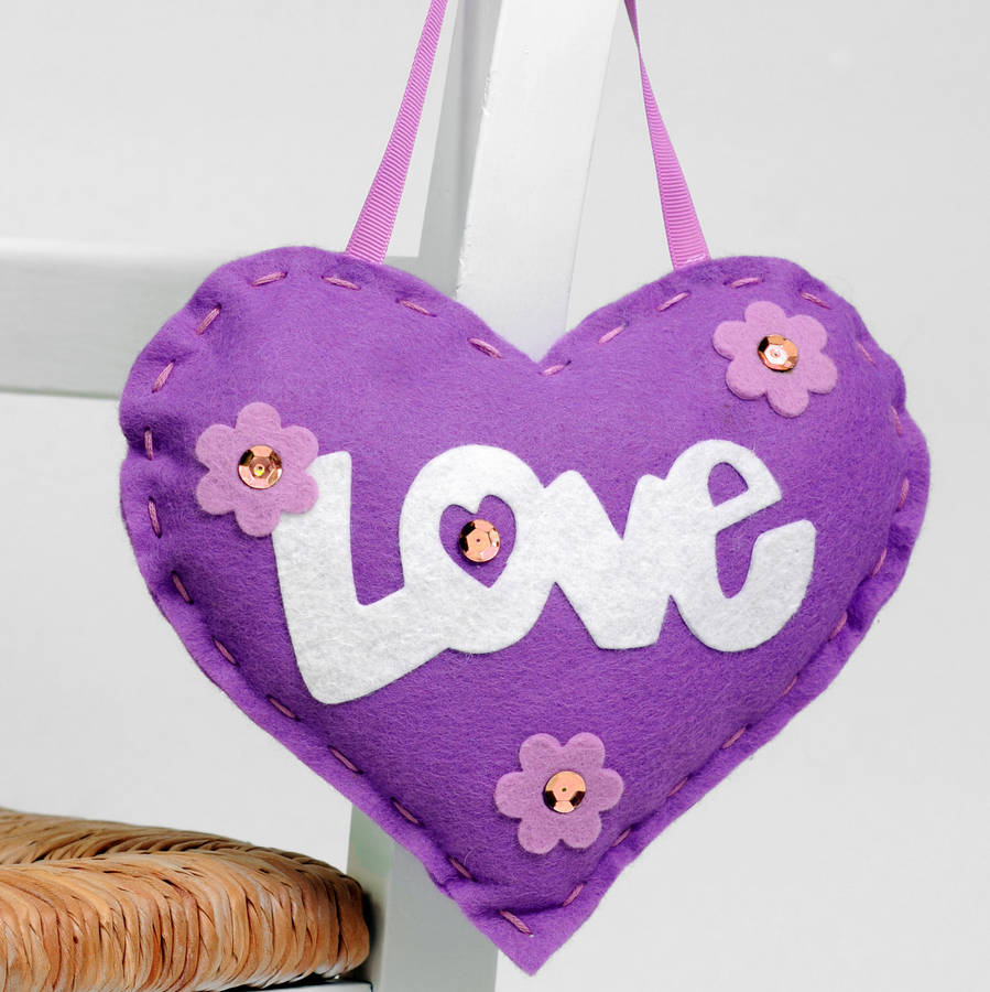 heart or dog craft kit gift box birthday gift by kitty kay 'make