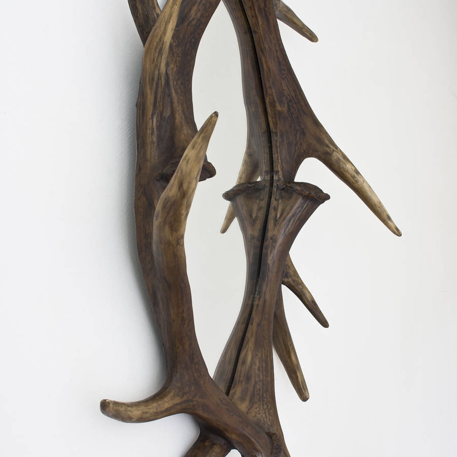 antler mirror by decorative mirrors online