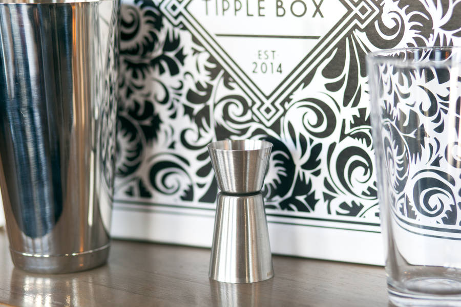 boston cocktail shaker set by tipple box