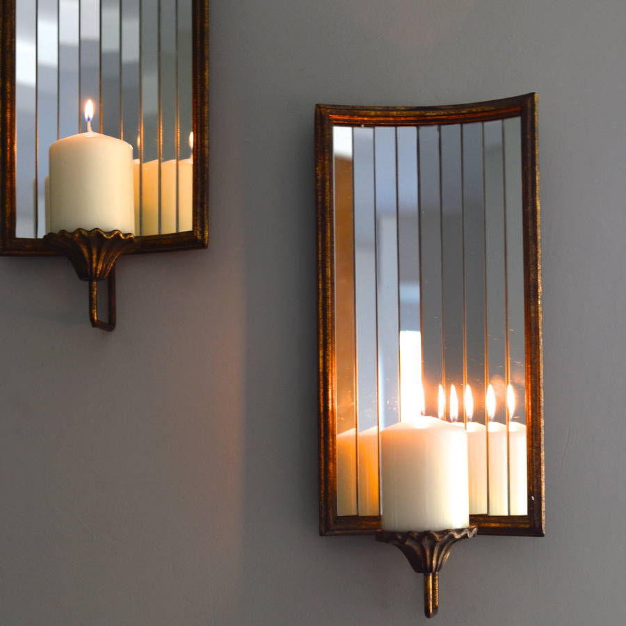 venetian wall candle holder by the forest & co ...