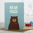 hugs bear card factory