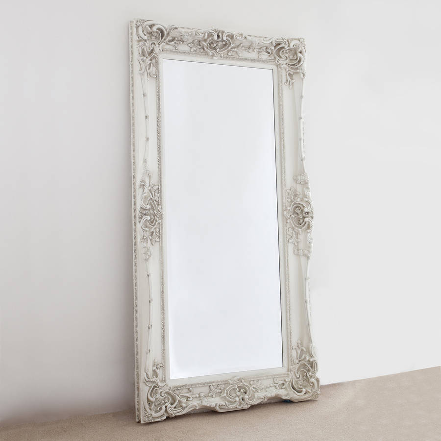 elaborate ivory mirror by decorative mirrors online