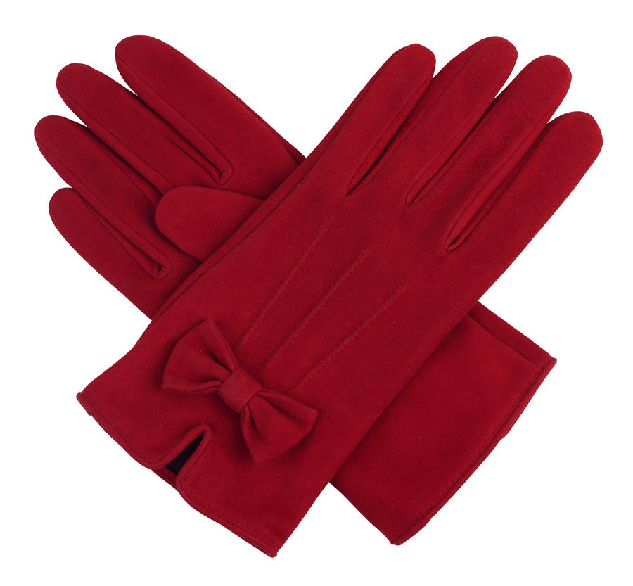 kitty. women's english suede gloves by gloves