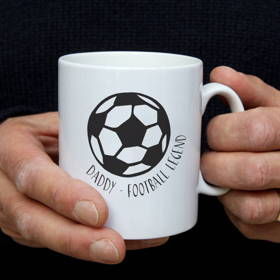 personalised football mug by so close