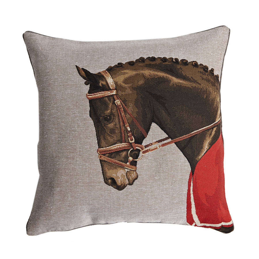 horse cushion by life of riley