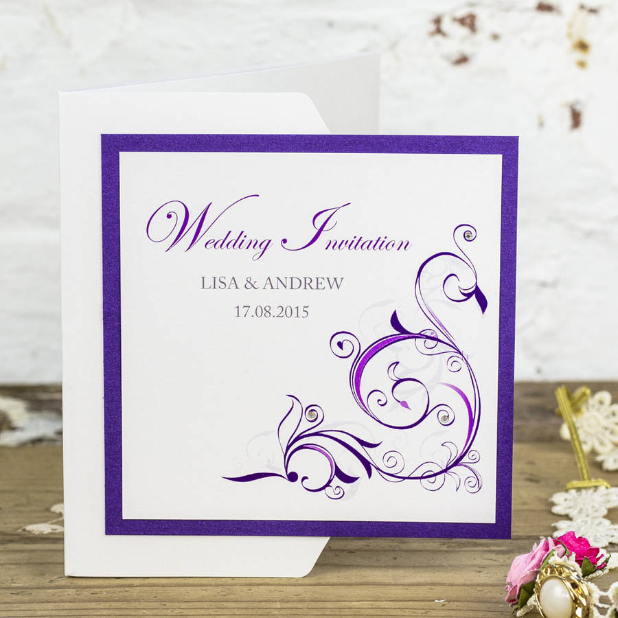 oxford wedding invitation by dreams to reality design ltd