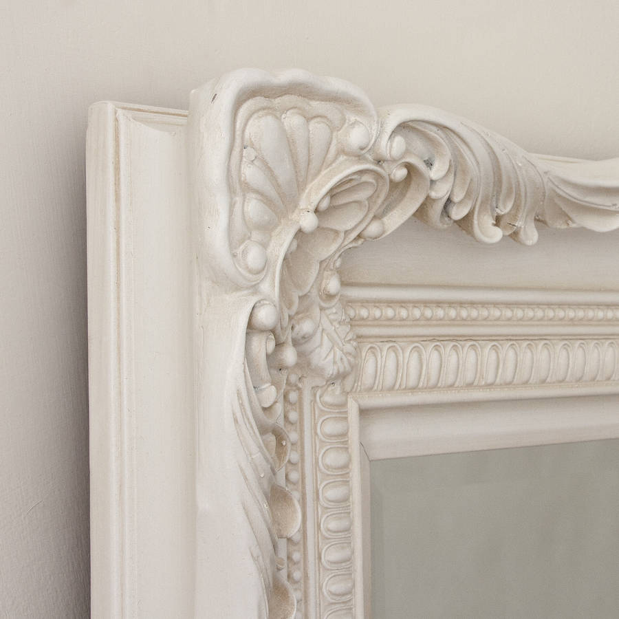 traditional classic mirror ivory by decorative mirrors online