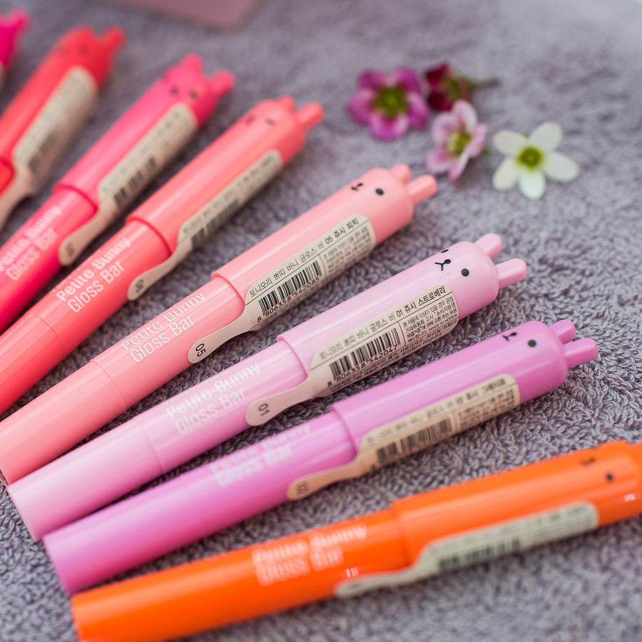 petite bunny lip gloss bar by yeonin 연인 cosmetics