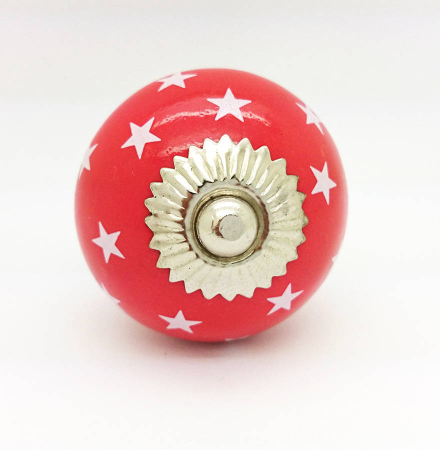 stars cupboard ceramic door knob drawer pull handle by ceramic door